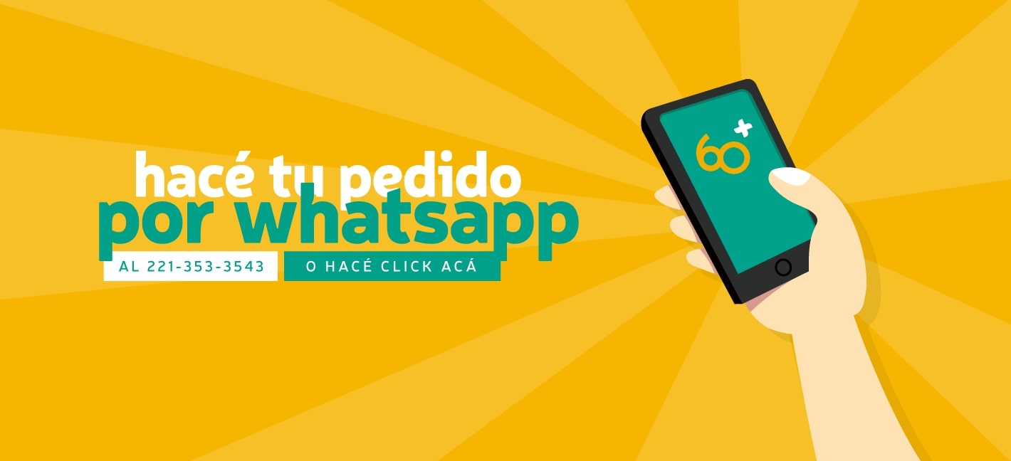 Farmacia 60 Comunicate por Whatsapp